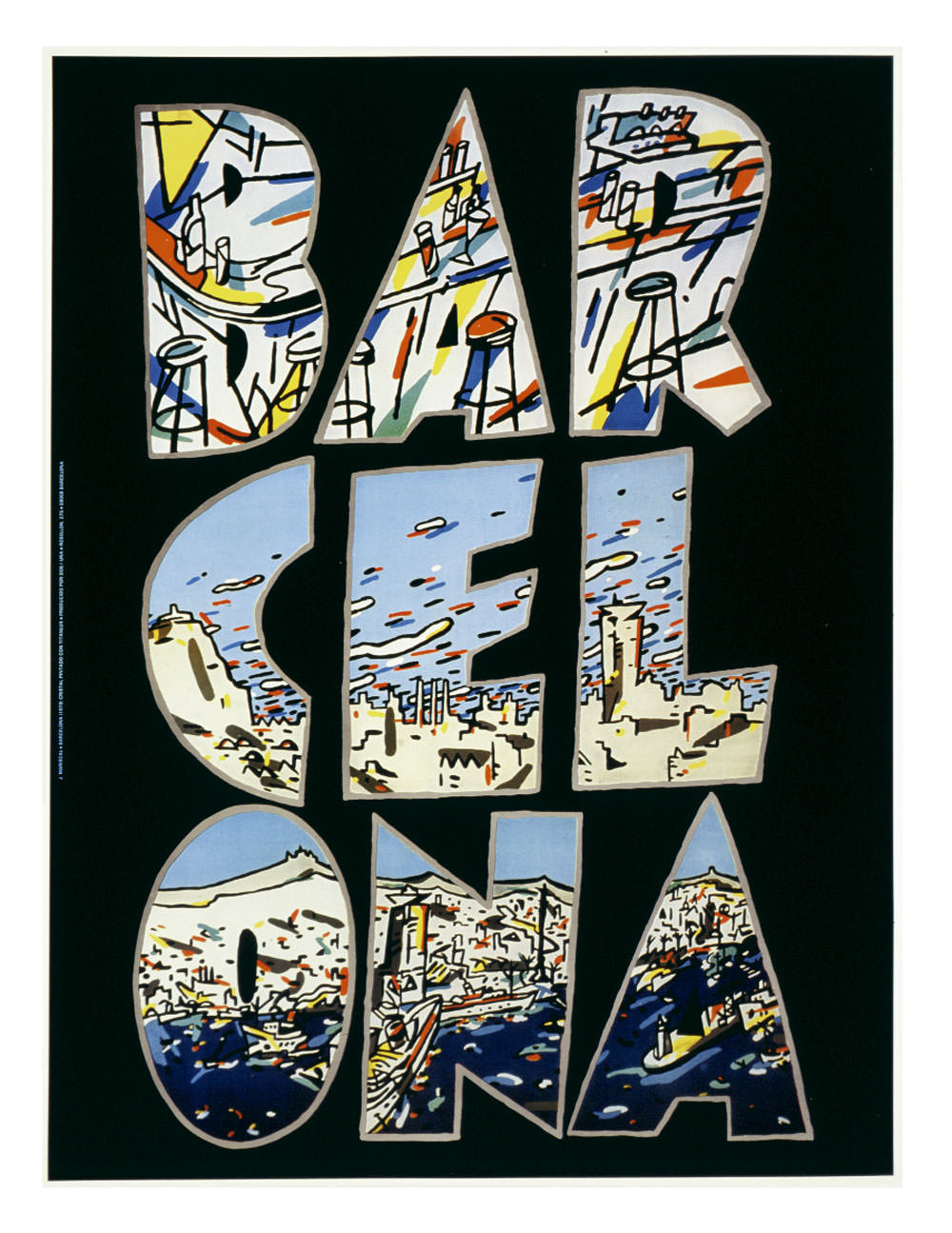 Javier Mariscal – cartel Barcelona