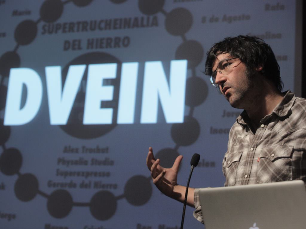 Carlos Pardo, miembro del estudio Dvein - Premio Gràffica 2011